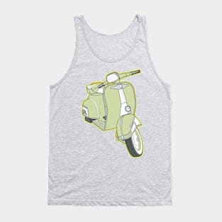 Vintage Vespa Scooter Tank Top